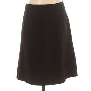 J.Crew Black Wool Pencil Skirt